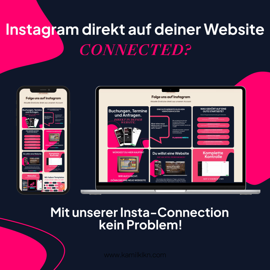 Instagram Feed auf der Website anzeigen: Warum sich die Integration lohnt